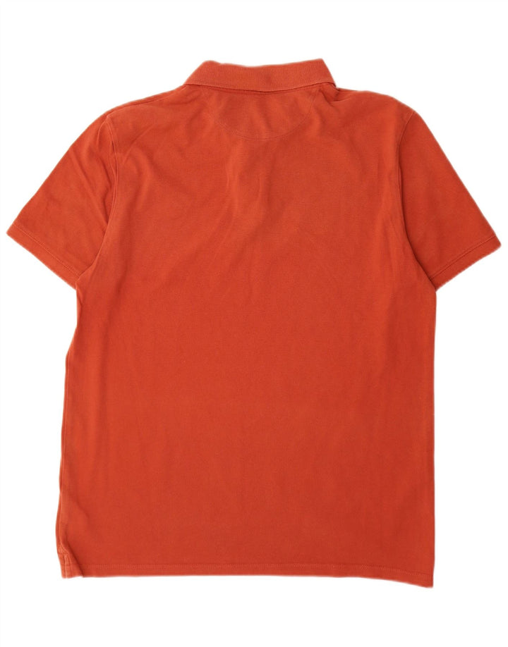 Timberland Polo Regular Fit Homme Orange Moyen Coton