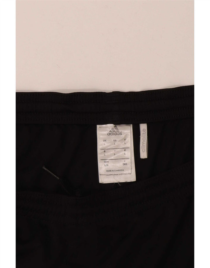 Adidas Short de sport Climalite pour homme, grand, noir, polyester