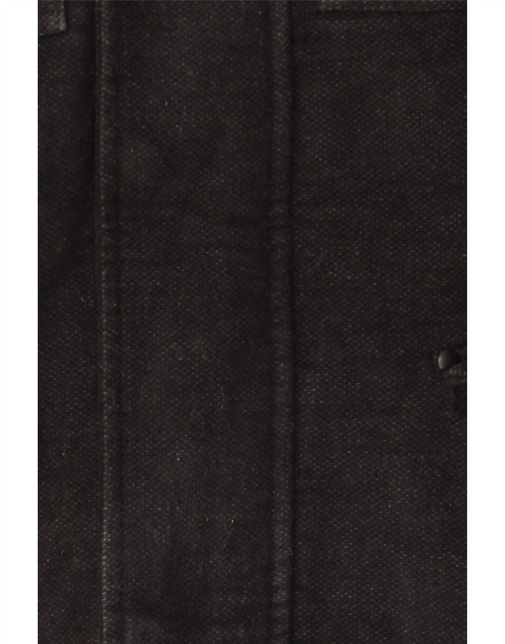 Marks & Spencer Manteau coupe-vent pour homme UK 36 Petit coton noir