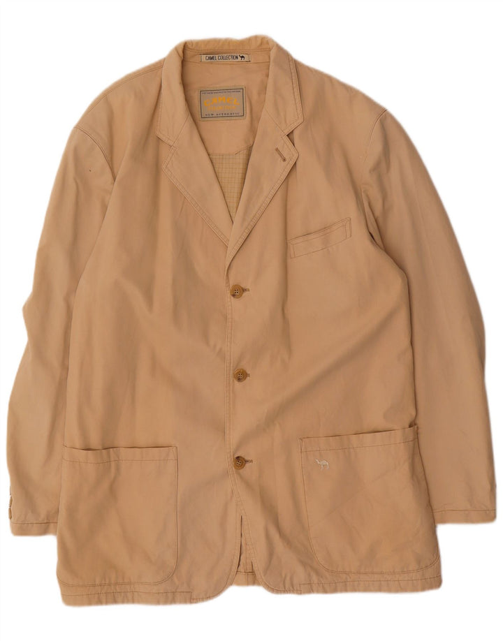 Camel Active Veste Blazer 3 Boutons Homme IT 54 XL Coton Beige