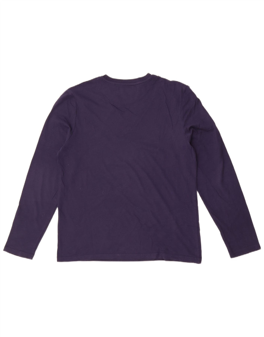 Lyle & Scott Haut à Manches Longues Homme Bleu Marine Moyen Coton