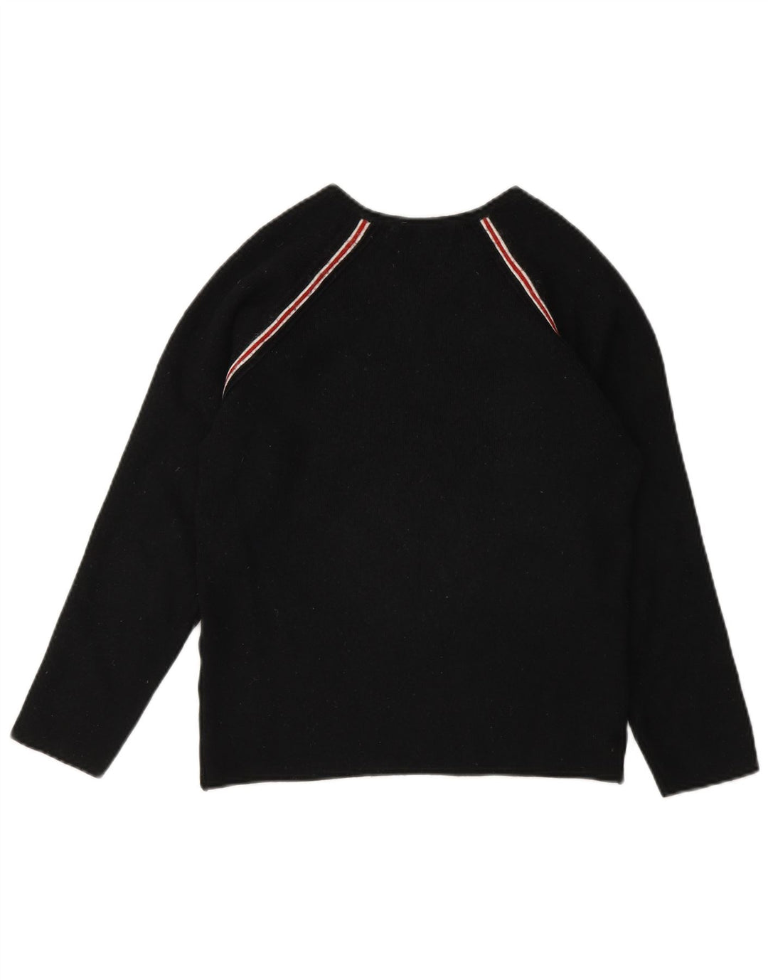 Marks & Spencer Pull col en V pour femme UK 8 Small Noir