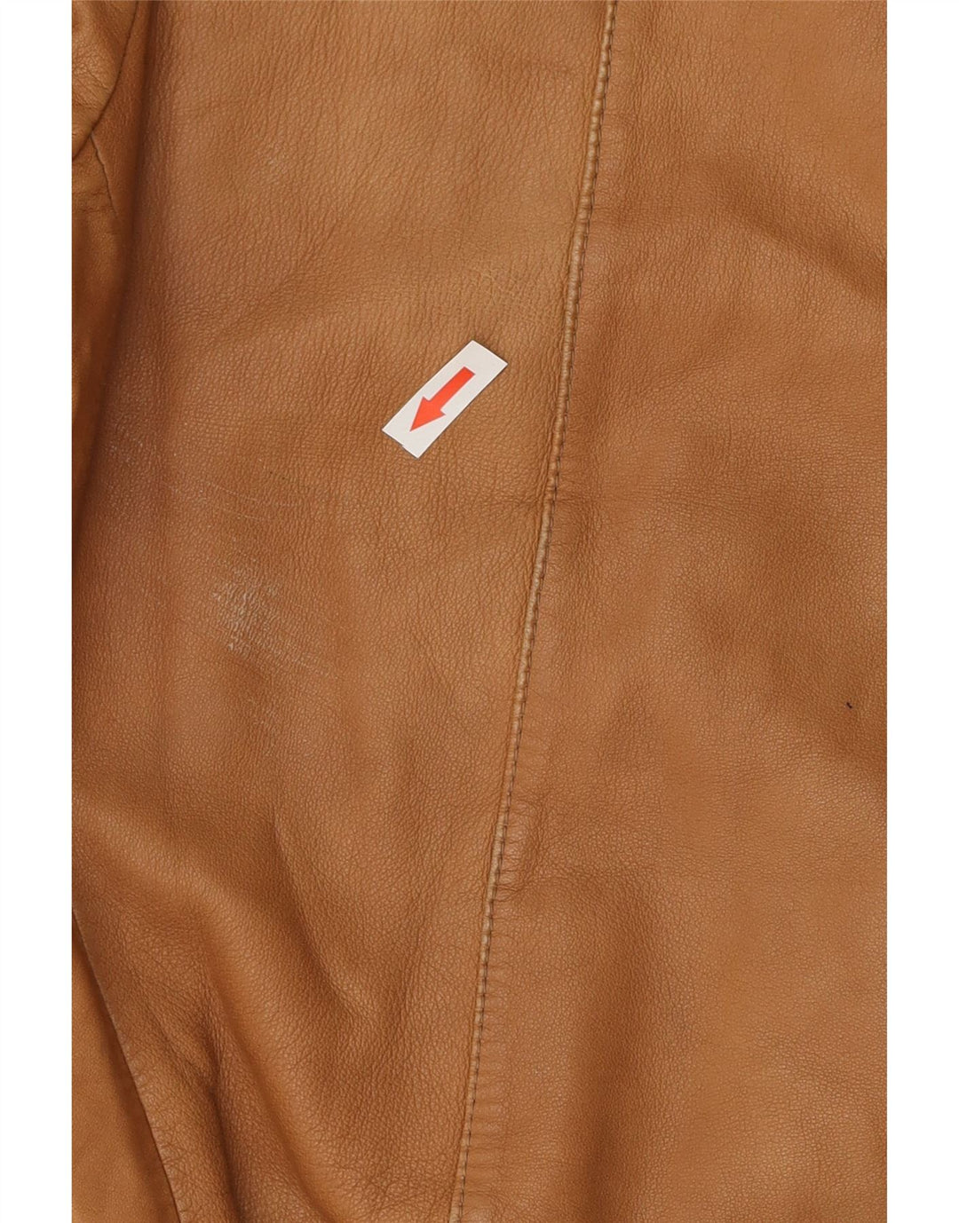 veste en cuir homme vintage IT 54 2XL Marron
