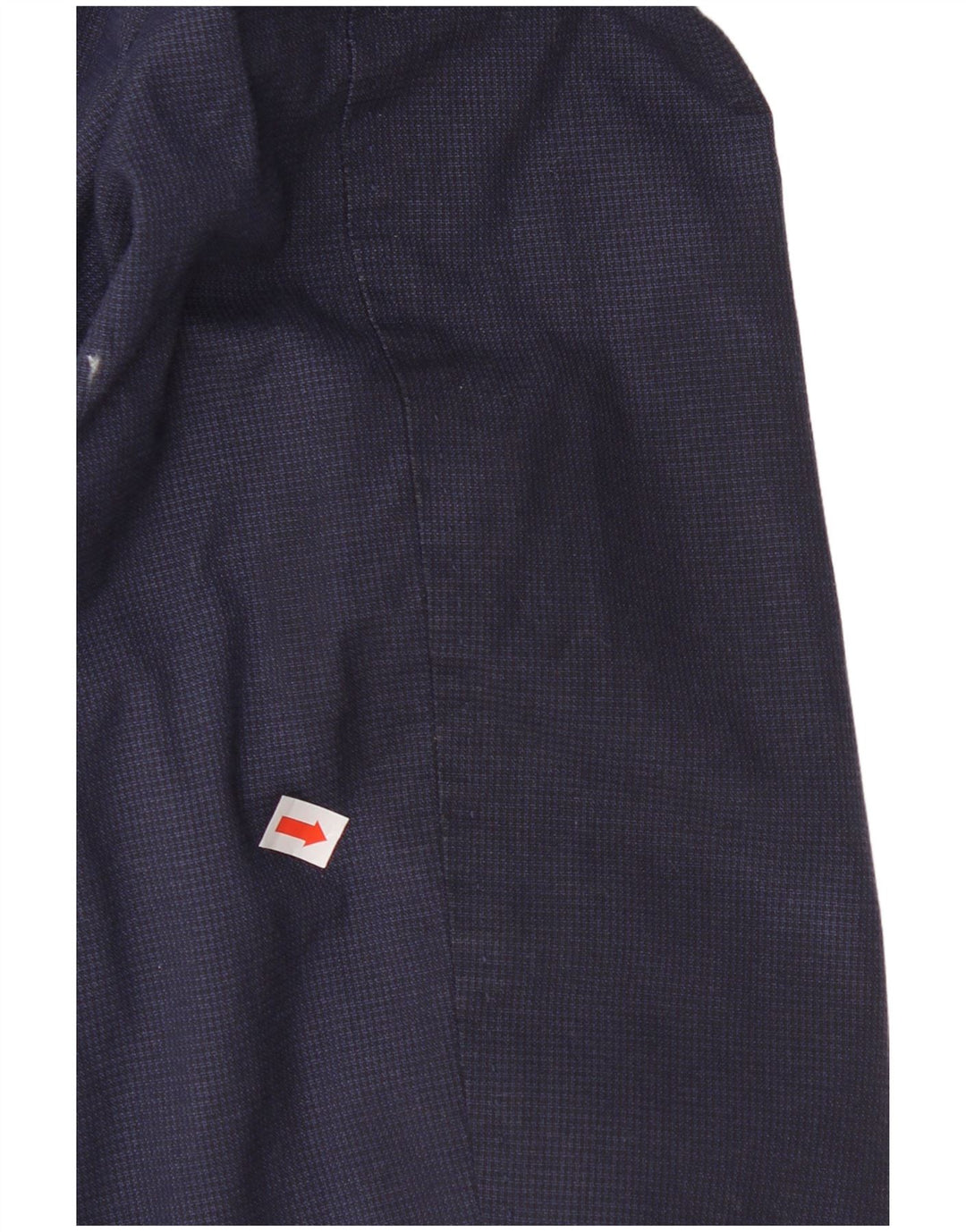 Massimo Dutti Veste Blazer 2 Boutons pour Homme EU 52 Large Bleu Marine Pied-de-Poule