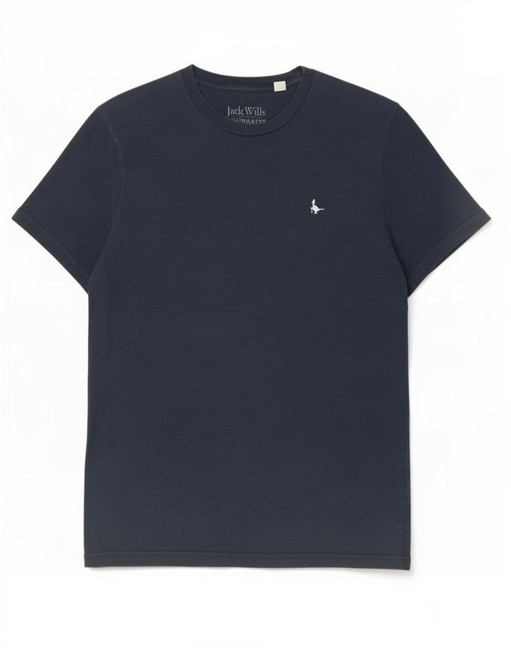 Jack Wills T-Shirt Homme Haut Petit Bleu Marine Coton