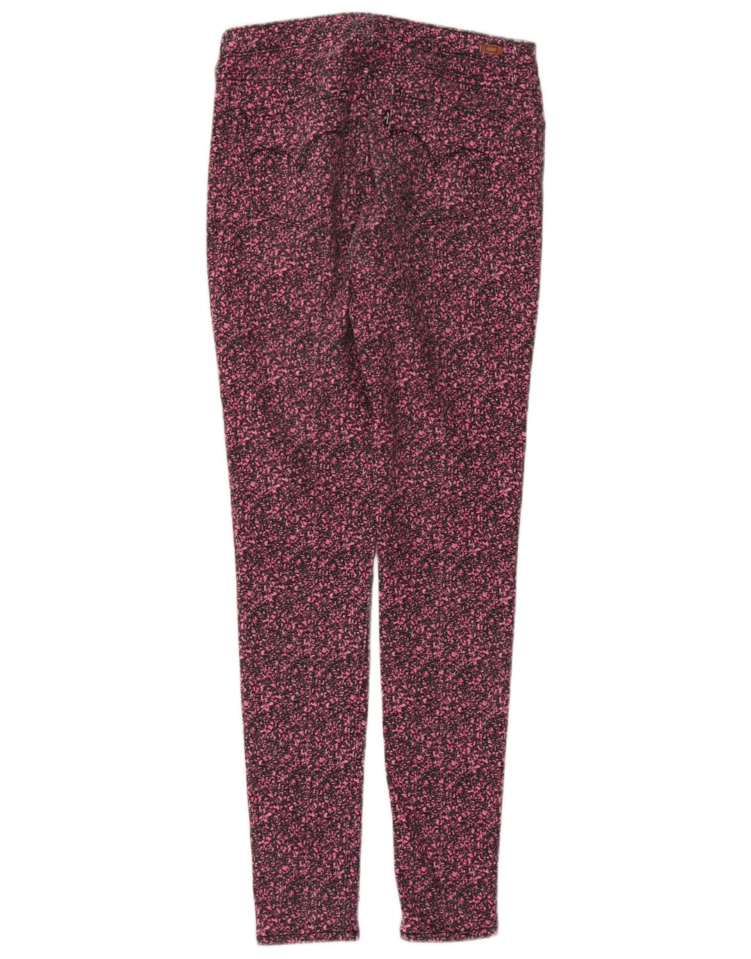 LEVI'S Pantalon décontracté skinny femme W28 L31 Coton à pois rose