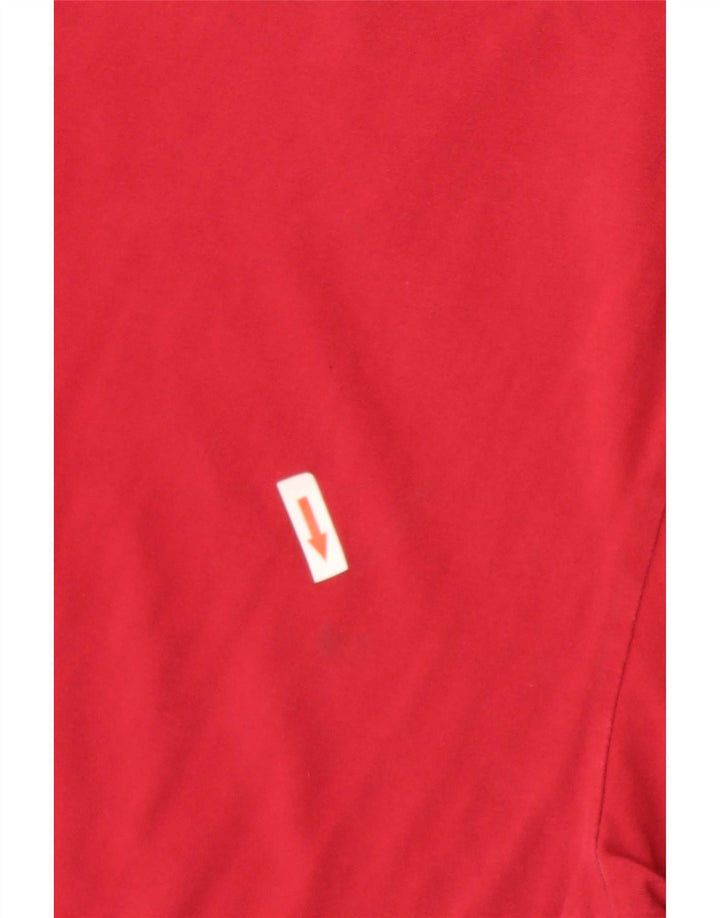 Nike T-Shirt Homme Rouge Moyen Coton
