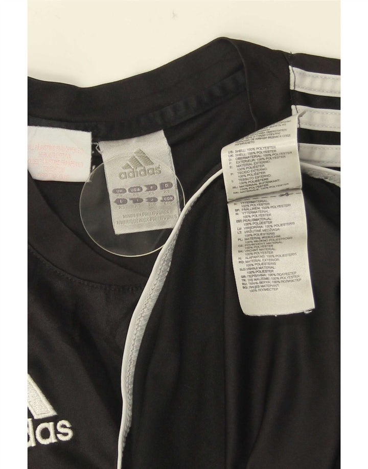 Adidas T-Shirt Homme Top XS Noir Rayé Polyester