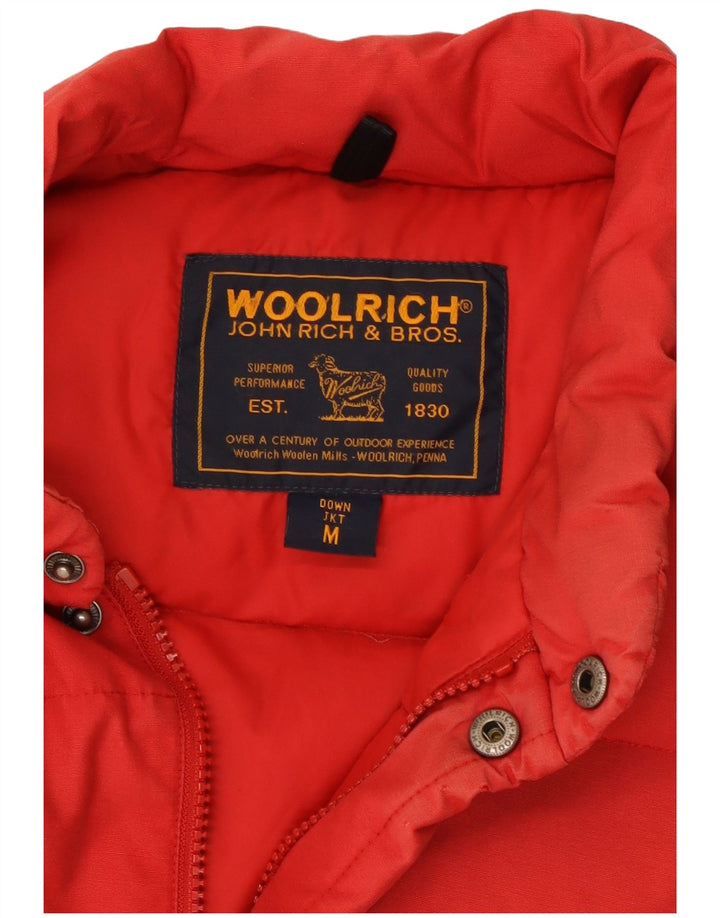 WOOLRICH Gilet rembourré pour homme UK 38 Rouge moyen