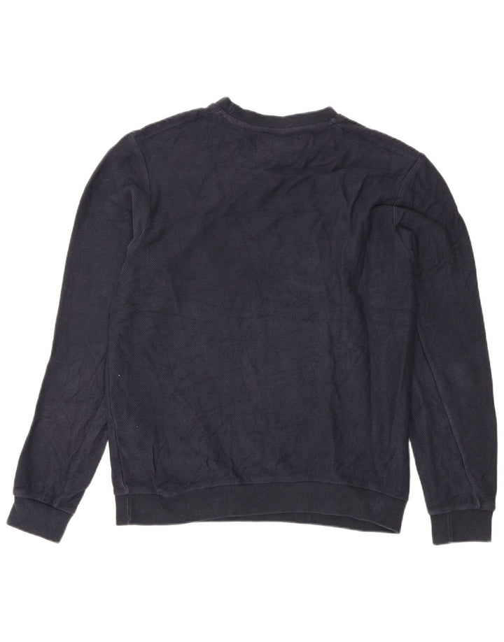 Zara Short Cargo Homme Bleu Marine Moyen Coton