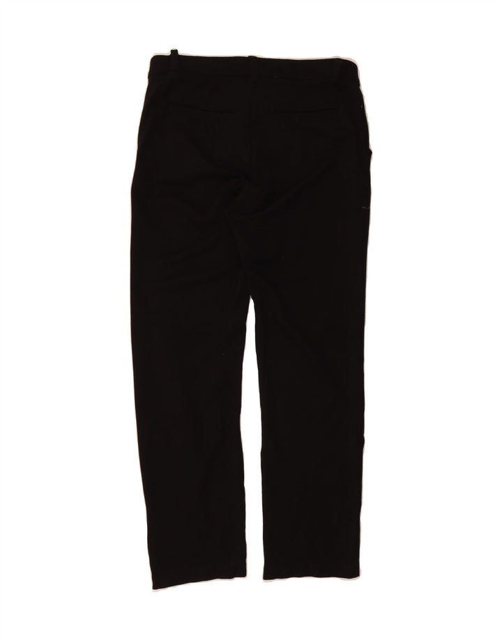 LEE Womens Regular Mid Rise Straight Casual Trousers W32 L30 Black Vintage Lee and Second-Hand Lee from Messina Hembry 