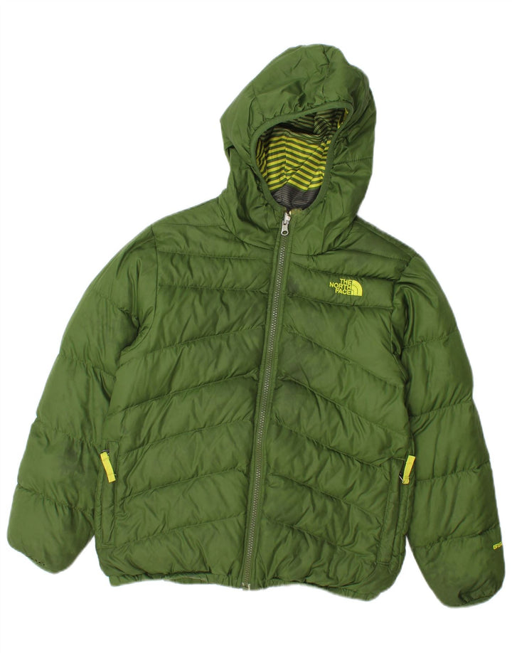 The North Face Veste réversible à capuche pour garçon 10-11 ans Vert moyen