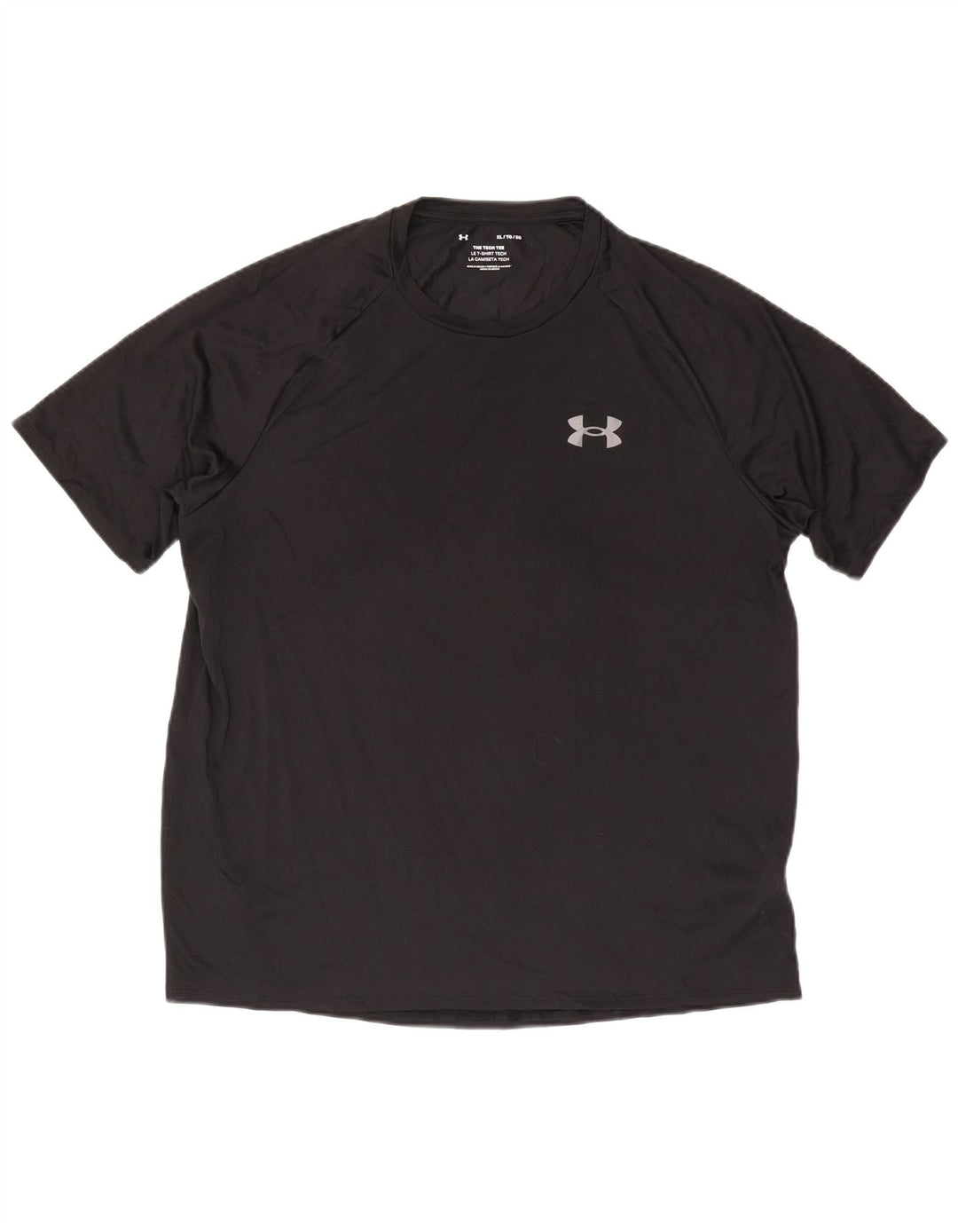 Under Armour T-Shirt Homme Top XL Noir Polyester