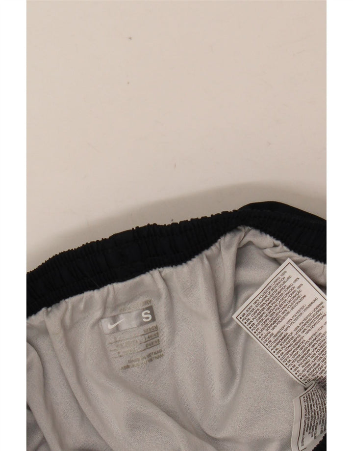 NIKE Short de sport pour femme UK 8 Small Bleu marine Polyester