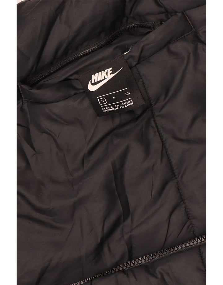 Nike Veste matelassée réversible à capuche pour femme UK 10 Small Noir