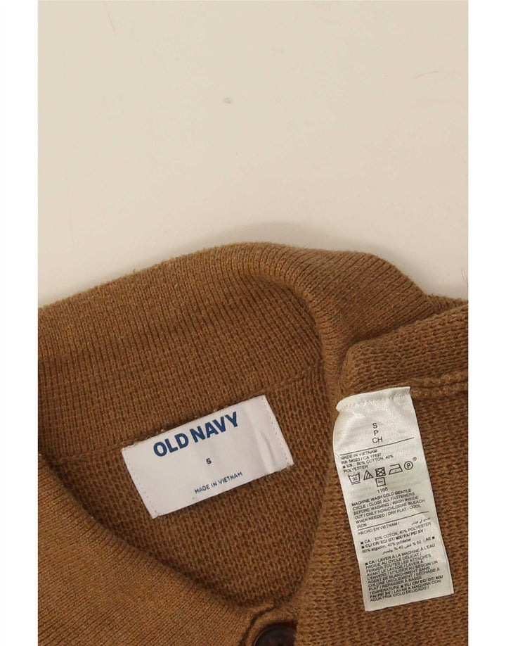 Old Navy Pull Cardigan Homme Petit Marron Coton