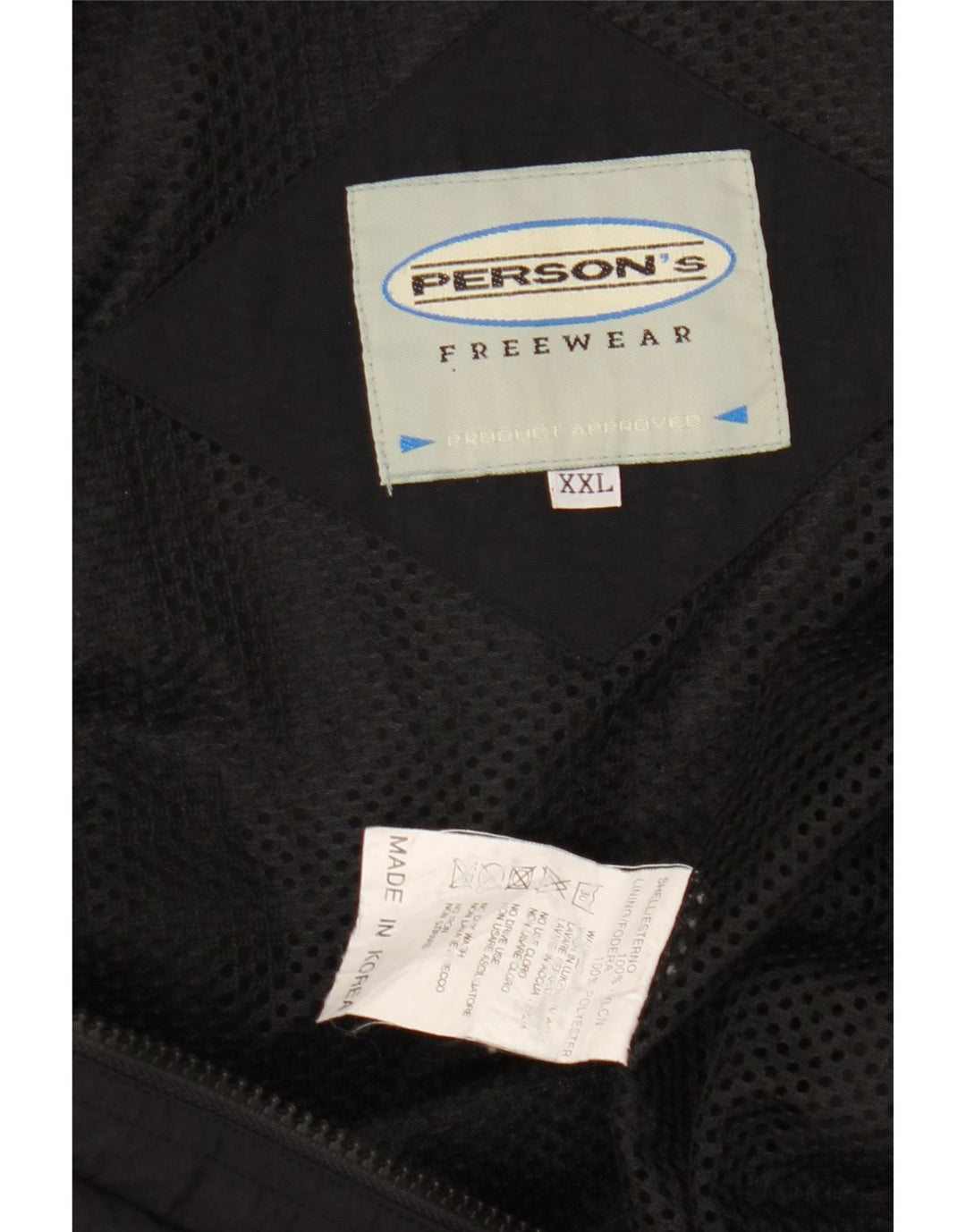 Person's Gilet utilitaire pour homme UK 44 2XL Noir Nylon