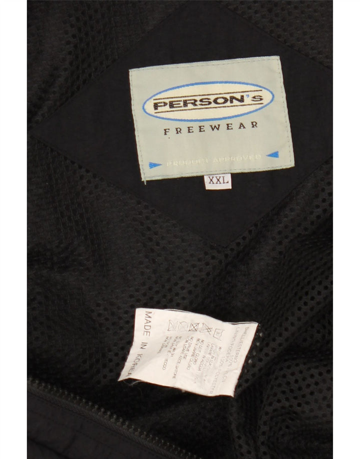 Person's Gilet utilitaire pour homme UK 44 2XL Noir Nylon