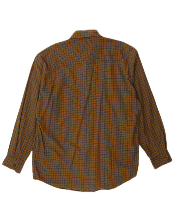 Goose & Gander Chemise en flanelle pour homme IT 46 à carreaux marron