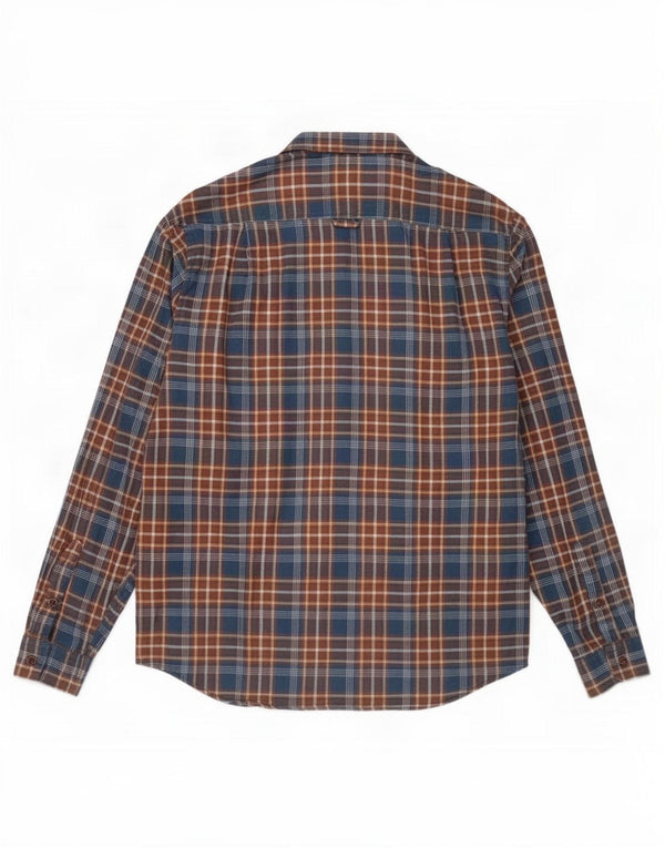 Superdry Chemise Regular Fit Flannel XL Bleu Plaid Coton