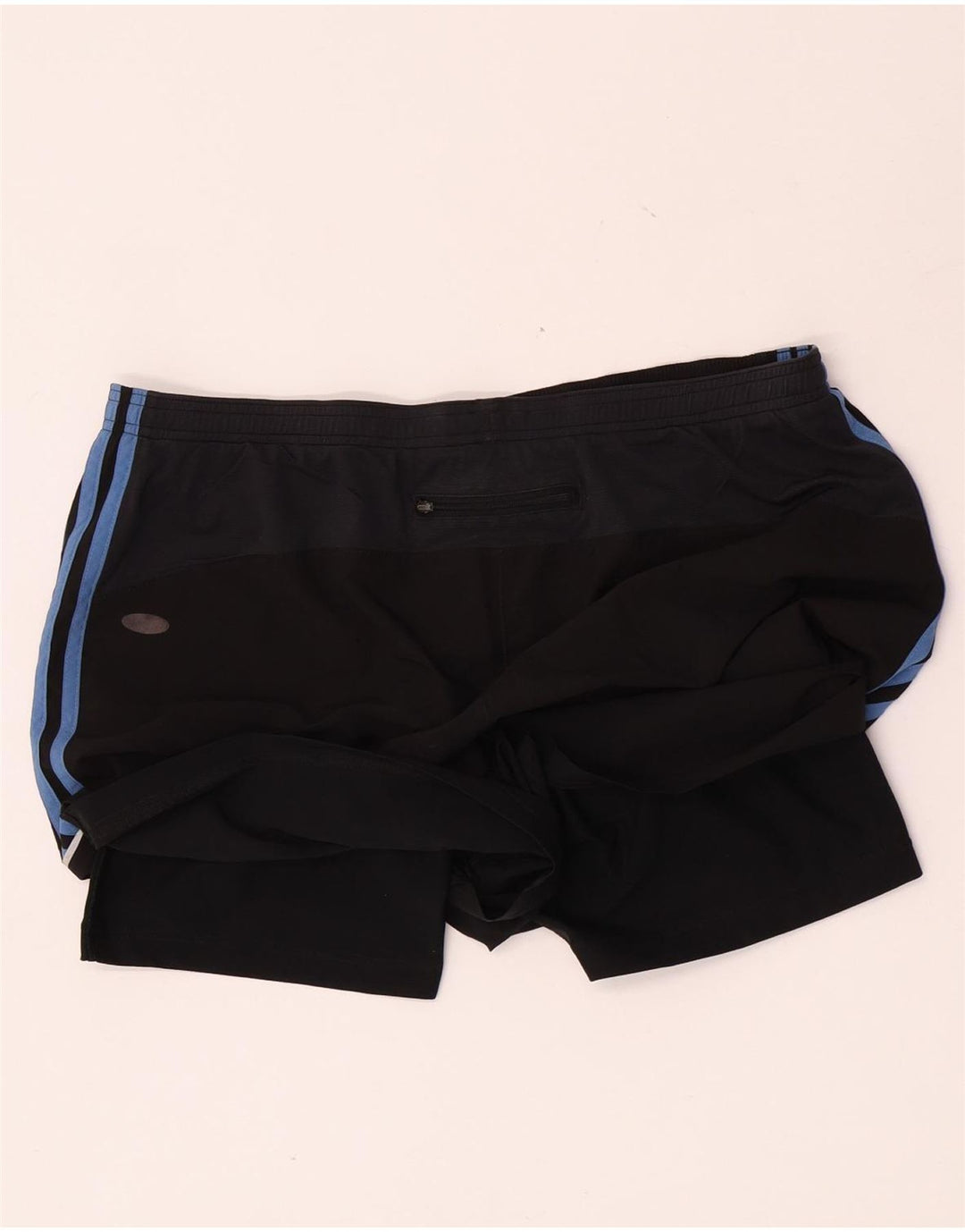 Adidas Short de sport pour homme Large Noir Colorblock Polyester