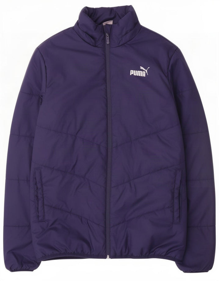 Puma Veste matelassée garçon 15-16 ans Bleu marine Polyester