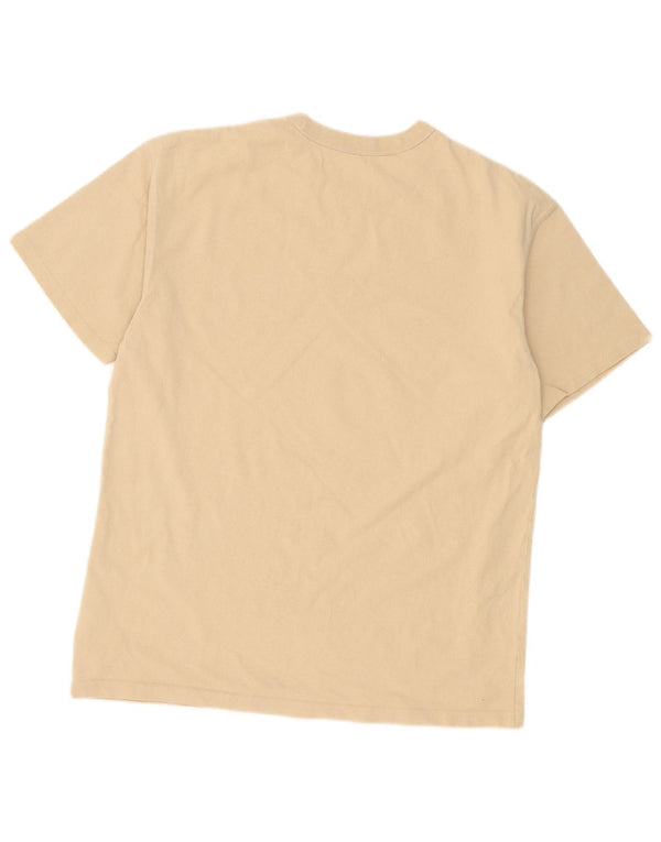 Nike T-shirt coupe ample en coton beige moyen pour homme