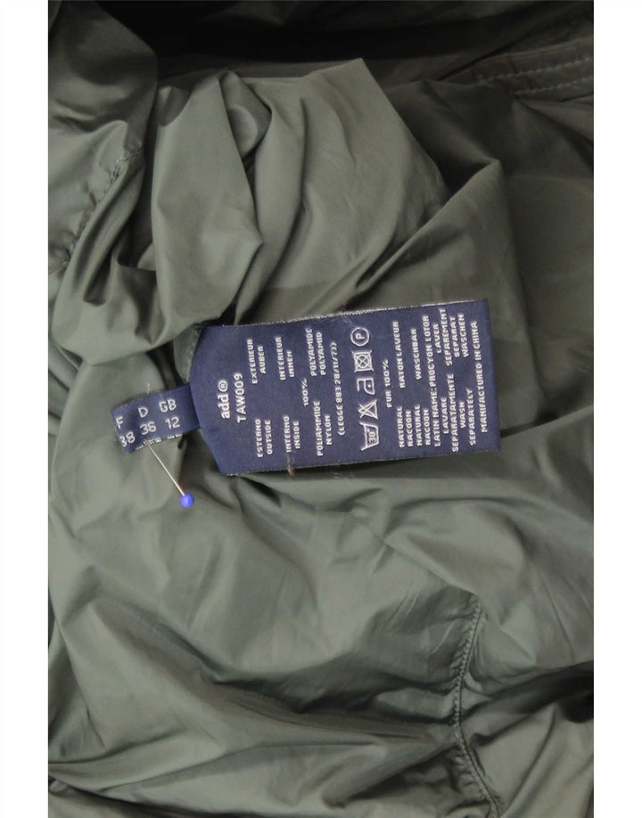 ADD Veste matelassée pour femme UK 12 Medium Khaki Polyamide