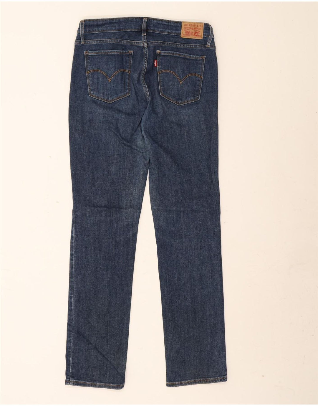Levi's Jean Droit 714 Femme W31 L32 Bleu Coton