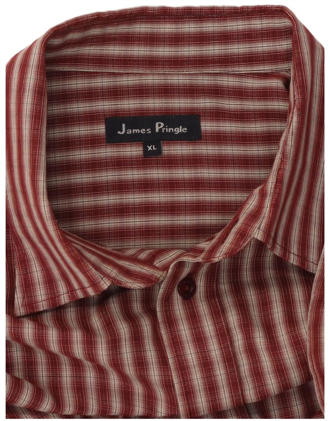 James Pringle Chemise Homme XL Carreaux Bordeaux