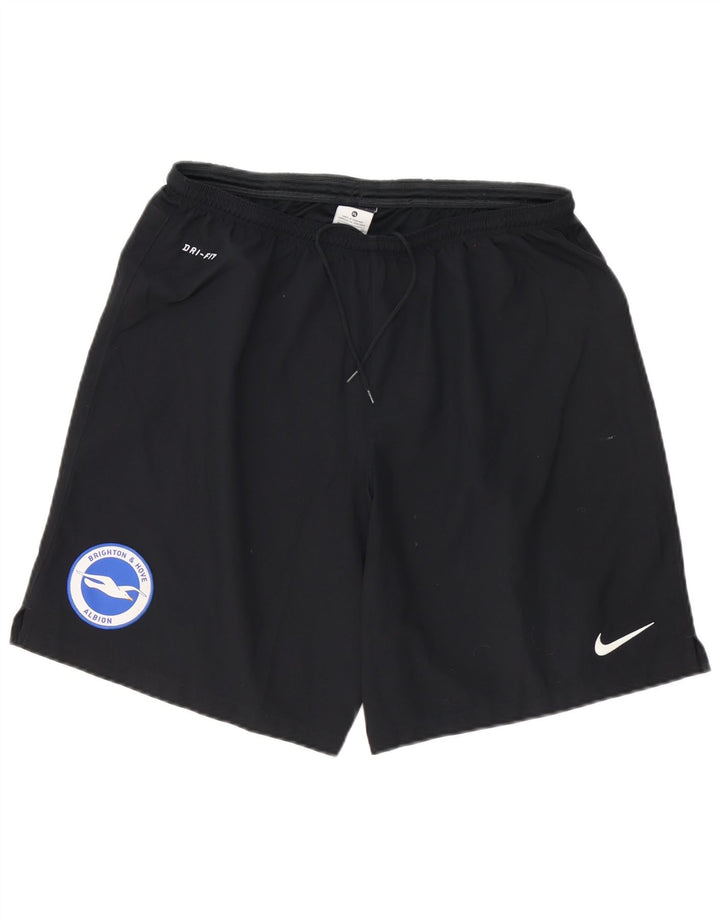 Nike Short de sport Dri Fit pour homme XL Noir Polyester