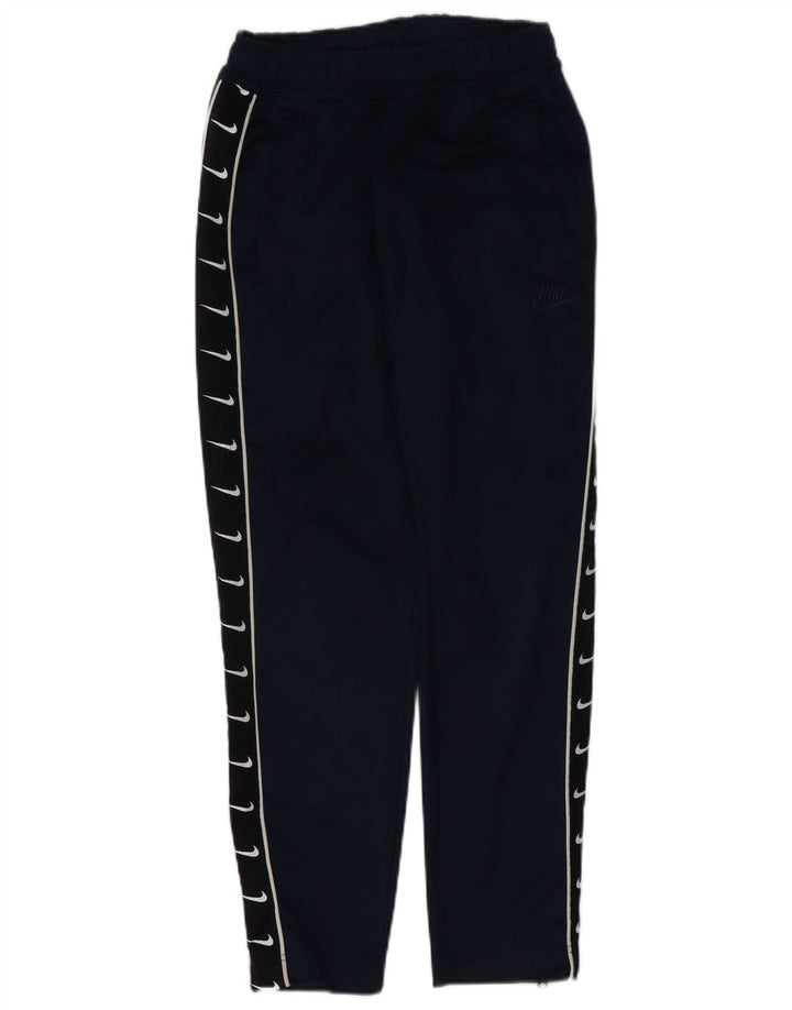 Nike Pantalon de survêtement graphique pour homme Taille S Bleu marine Polyester