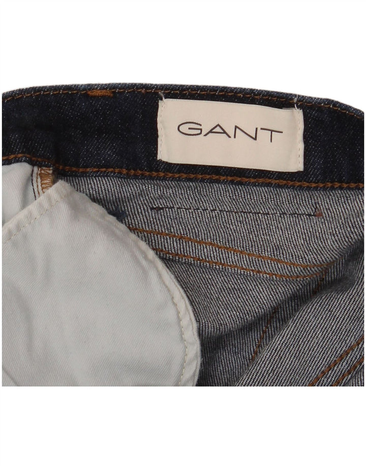 Gant Jean droit coupe droite W32 L34 bleu marine en coton pour homme