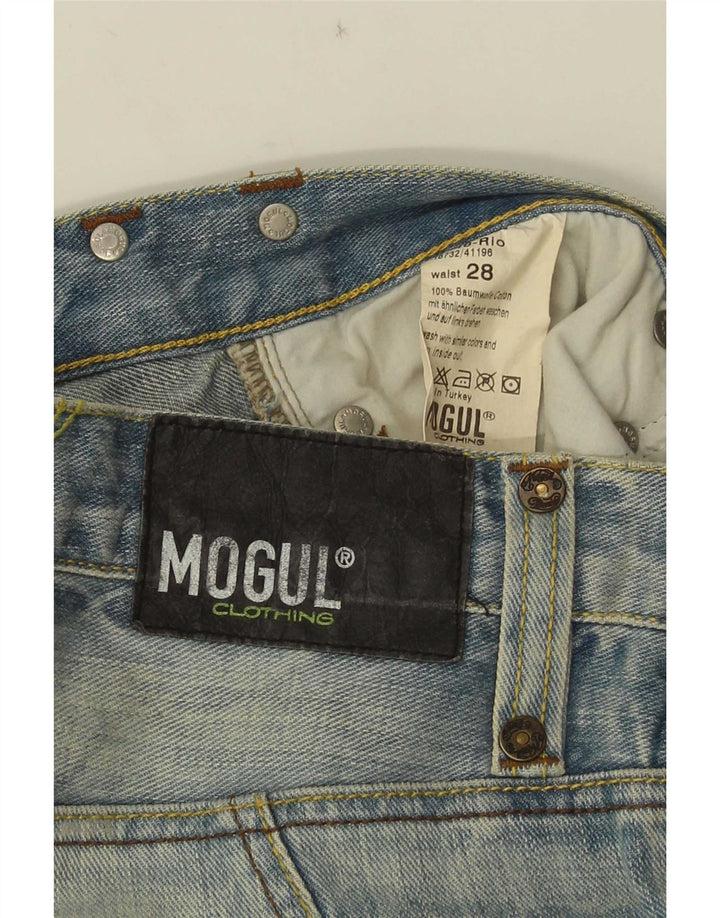 Mogul Jean Cargo Loose Homme W28 L33 Bleu Coton