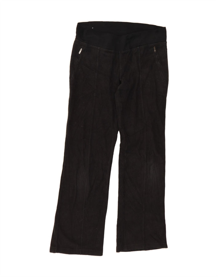 COLUMBIA Womens Tracksuit Trousers UK 14 Medium  Black Polyester Vintage Columbia and Second-Hand Columbia from Messina Hembry 