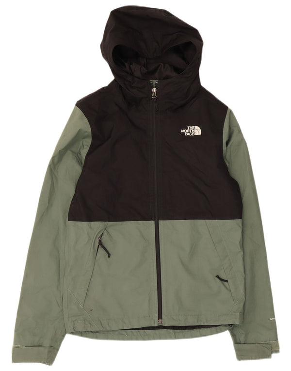 The North Face Veste de pluie à capuche Dryvent pour homme UK 34 XS Vert Colourblock