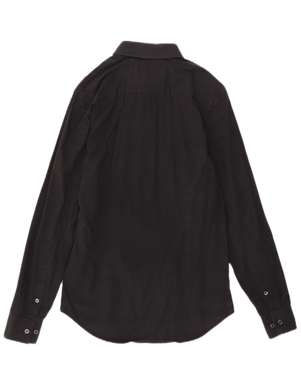 Calvin Klein Jeans Chemise Slim Fit Homme Noir Coton