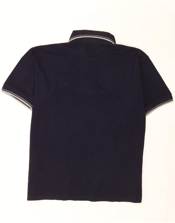 Kappa Polo Homme XL Bleu Marine Rayé Coton