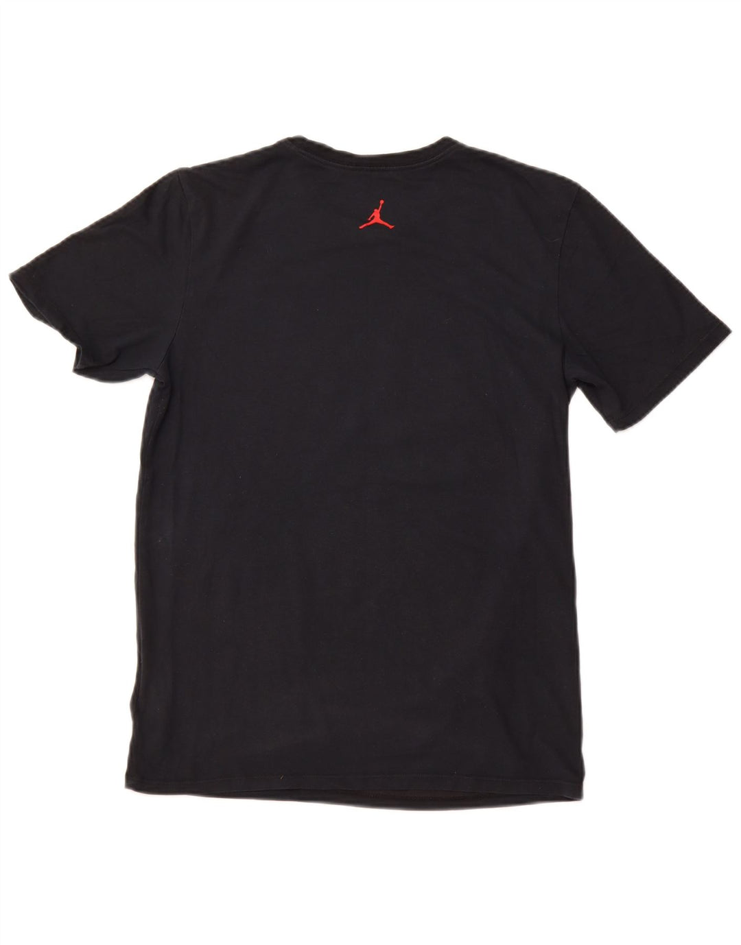 JORDAN T-shirt graphique pour hommes, petit haut de sport en coton noir