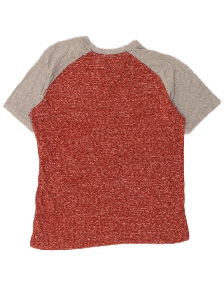 Hurley T-Shirt Homme Rouge Moyen Colorblock Polyester