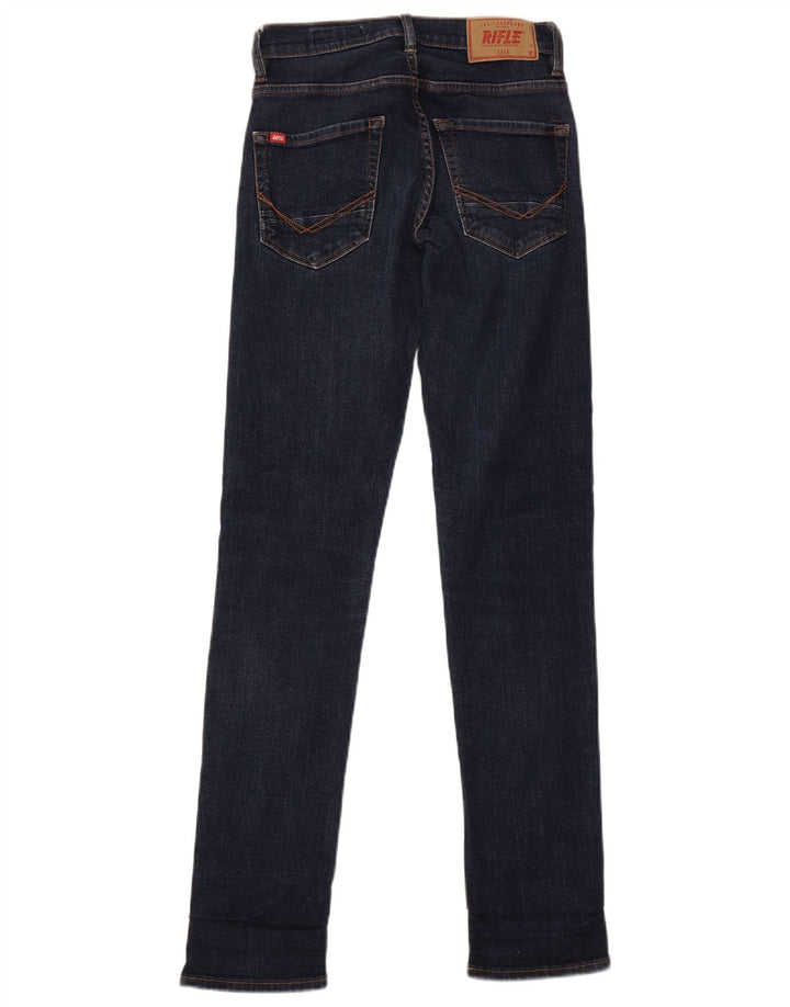 Jean Slim Femme Rifle W28 L32 Bleu Marine Coton