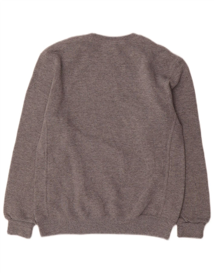 Russell Athletic Sweat-shirt pour garçon 11-12 ans Gris moyen moucheté