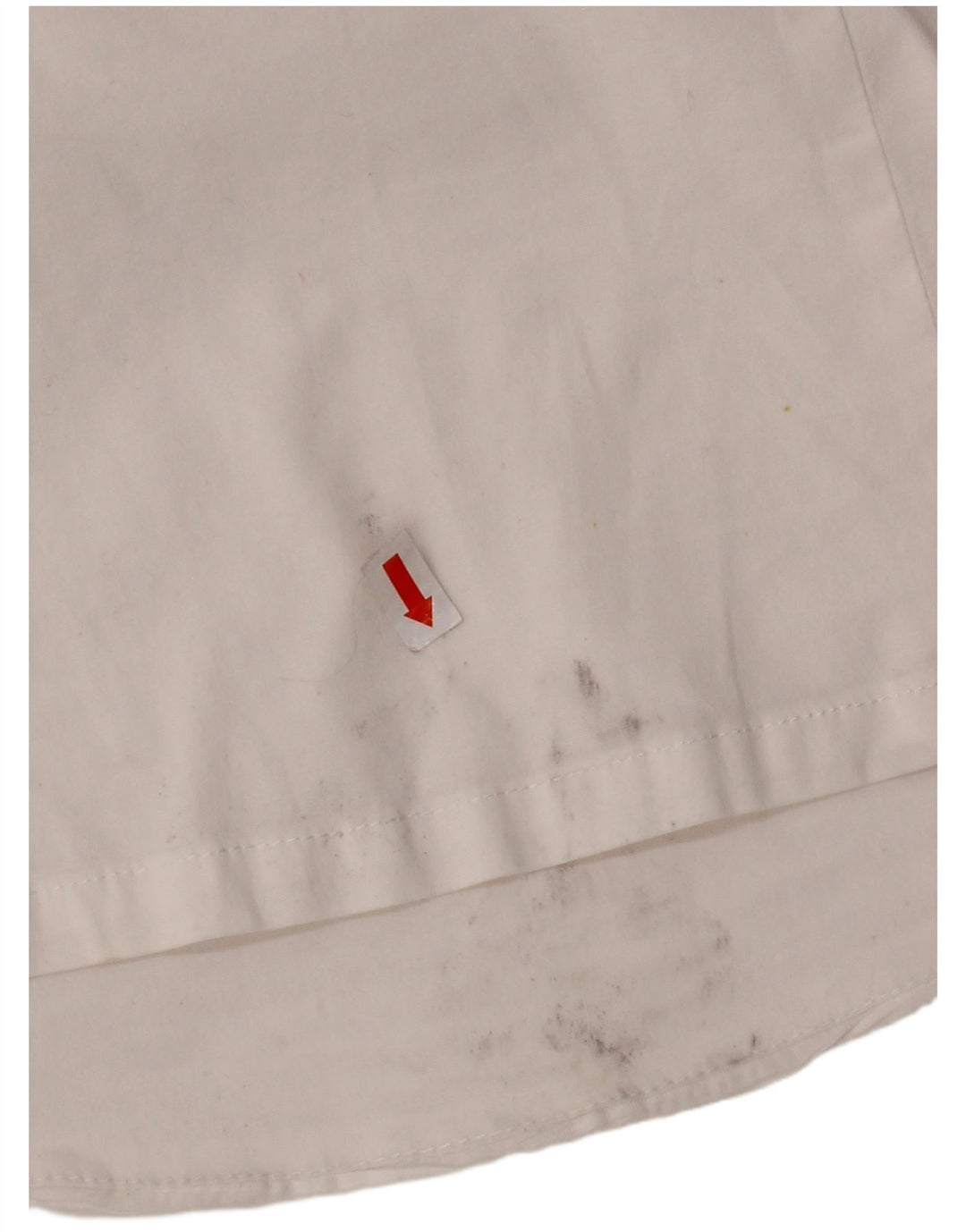 NARACAMICIE Chemisier sans manches pour femme UK 8 Petit coton à fines rayures blanches