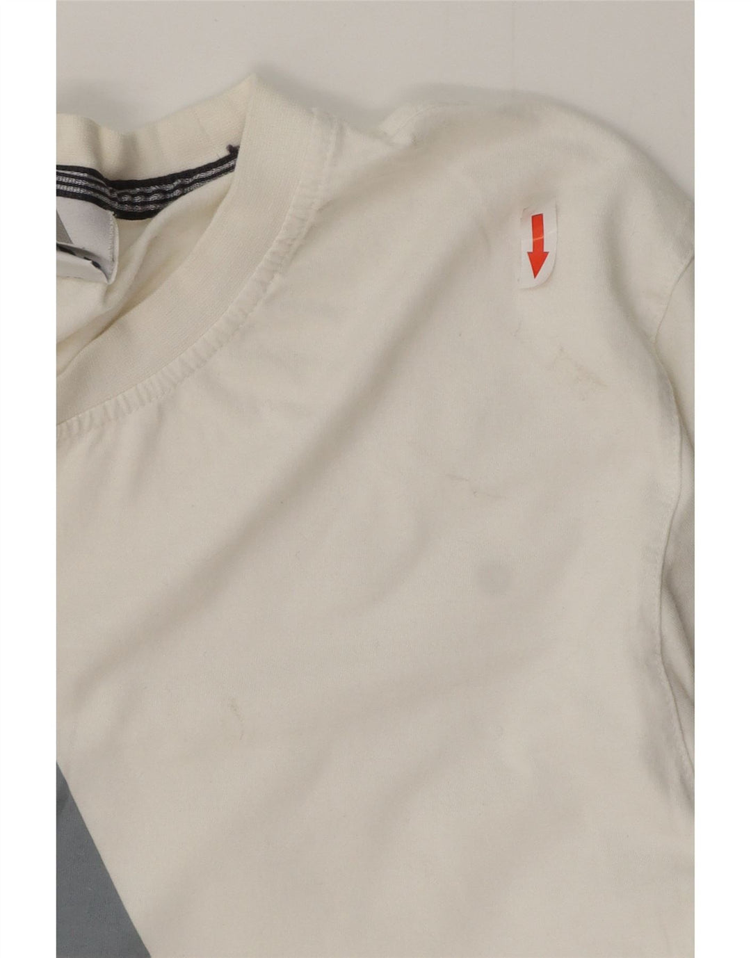 ADIDAS Mens Graphic T-Shirt Top Large White Cotton