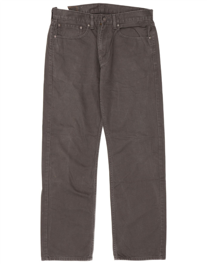Levi's Jean Droit 505 Homme W34 L32 Gris Coton