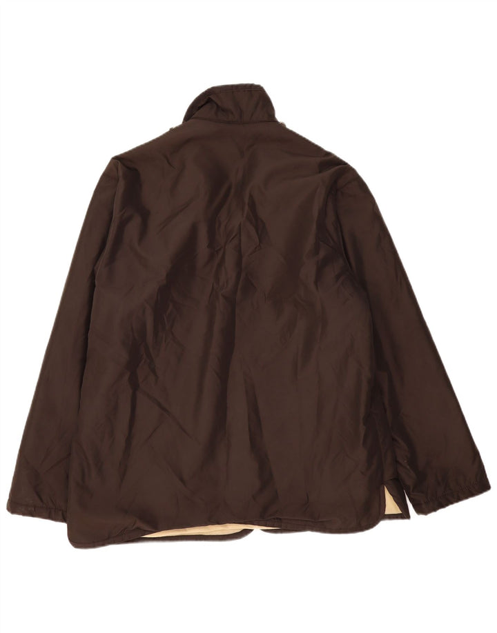 Trussardi Veste Coupe-Vent IT 50 Large Marron Homme