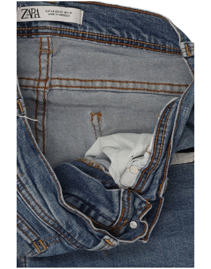 Zara Jean Slim Homme EU 40 Moyen W31 L30 Bleu Coton