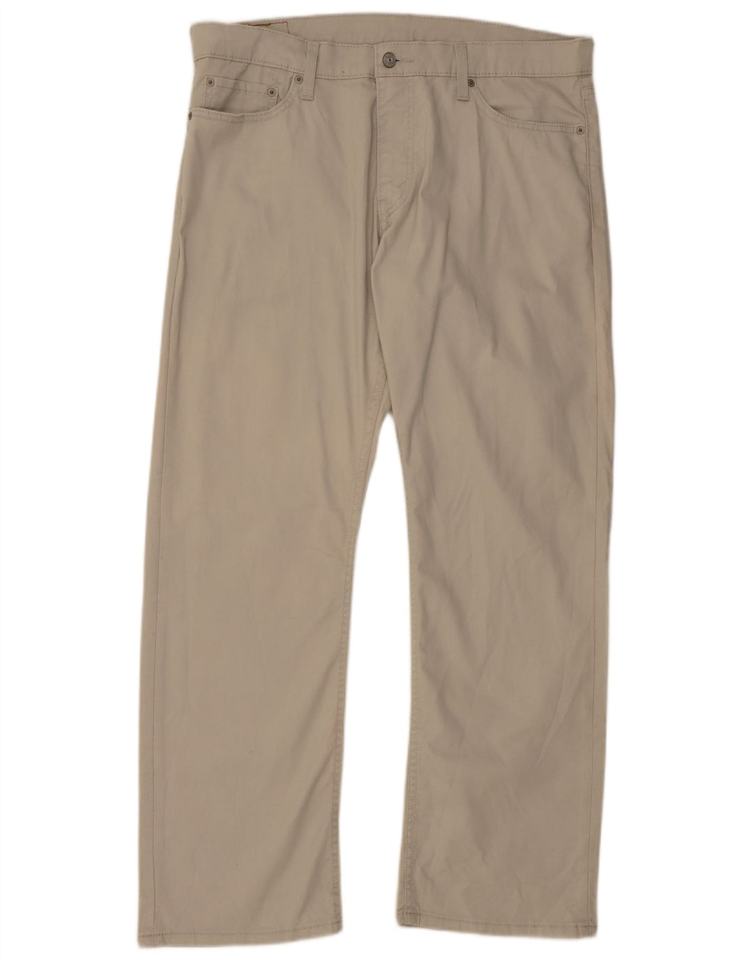 LEVI'S Pantalon décontracté droit 514 W36 L30 Homme Beige Coton