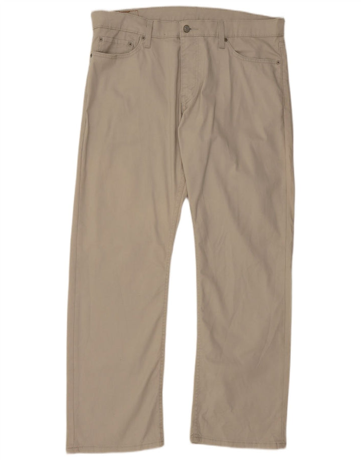 LEVI'S Pantalon décontracté droit 514 W36 L30 Homme Beige Coton