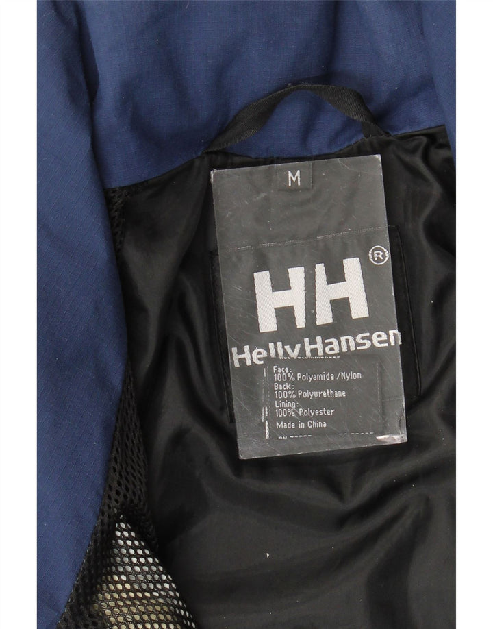 Helly Hansen Veste de pluie à capuche pour homme UK 38 Vert moyen Colourblock